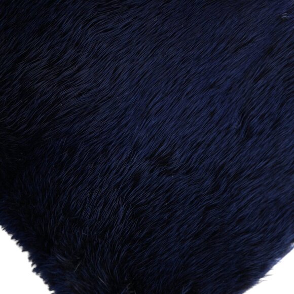 Dolce & Gabbana Exquisite Blue Mink Fur Shoulder Bag/Blue - Picture 4 of 6